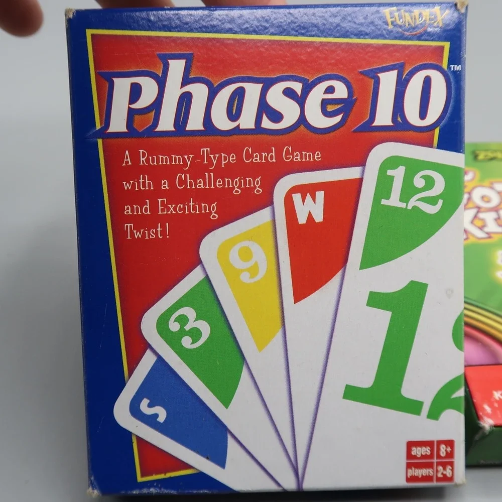 You Gotta Be‎ Kidding! Would You Rather & Phase 10 Card Game Lot of 2